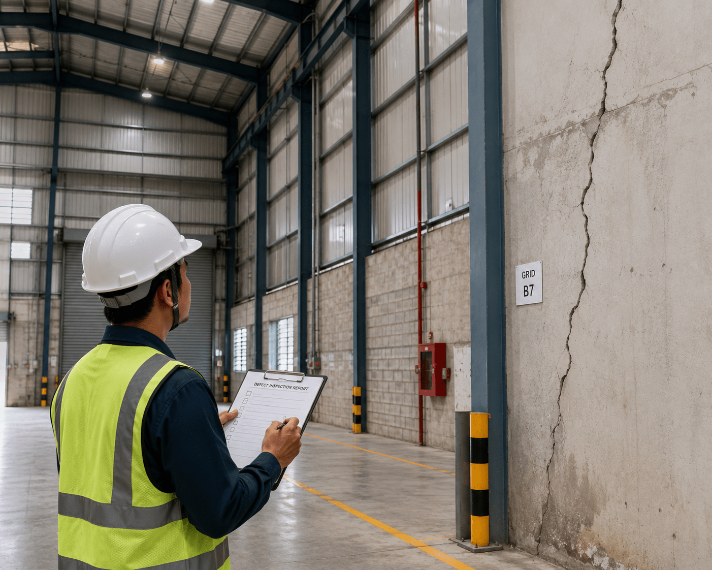 Commercial building inspection untuk kilang dan kedai. Commercial building inspection untuk kilang dan kedai.